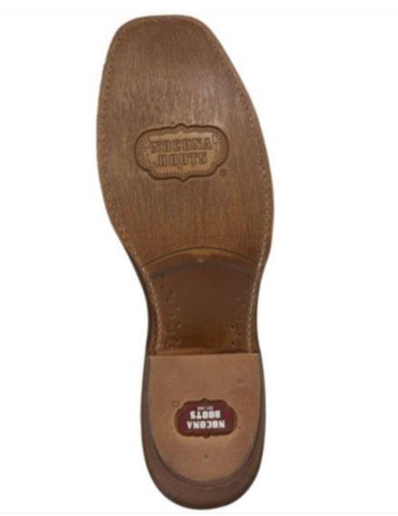 NOCONA Boots Nocona Men's Hero Go Round Tan Square Toe Western Boots - NB6022