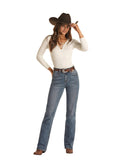 PANHANDLE SLIM Jeans Rock & Roll Cowgirl Women's Bootcut Jeans RRWD4HRZQ2