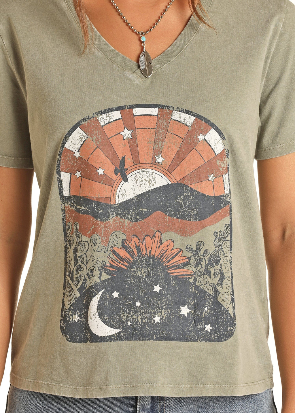 PANHANDLE SLIM Ladies - Shirt - Knit RRWT21R181