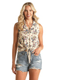 PANHANDLE SLIM Ladies - Shirt - Woven - Short Sleeve RRWSSDR182