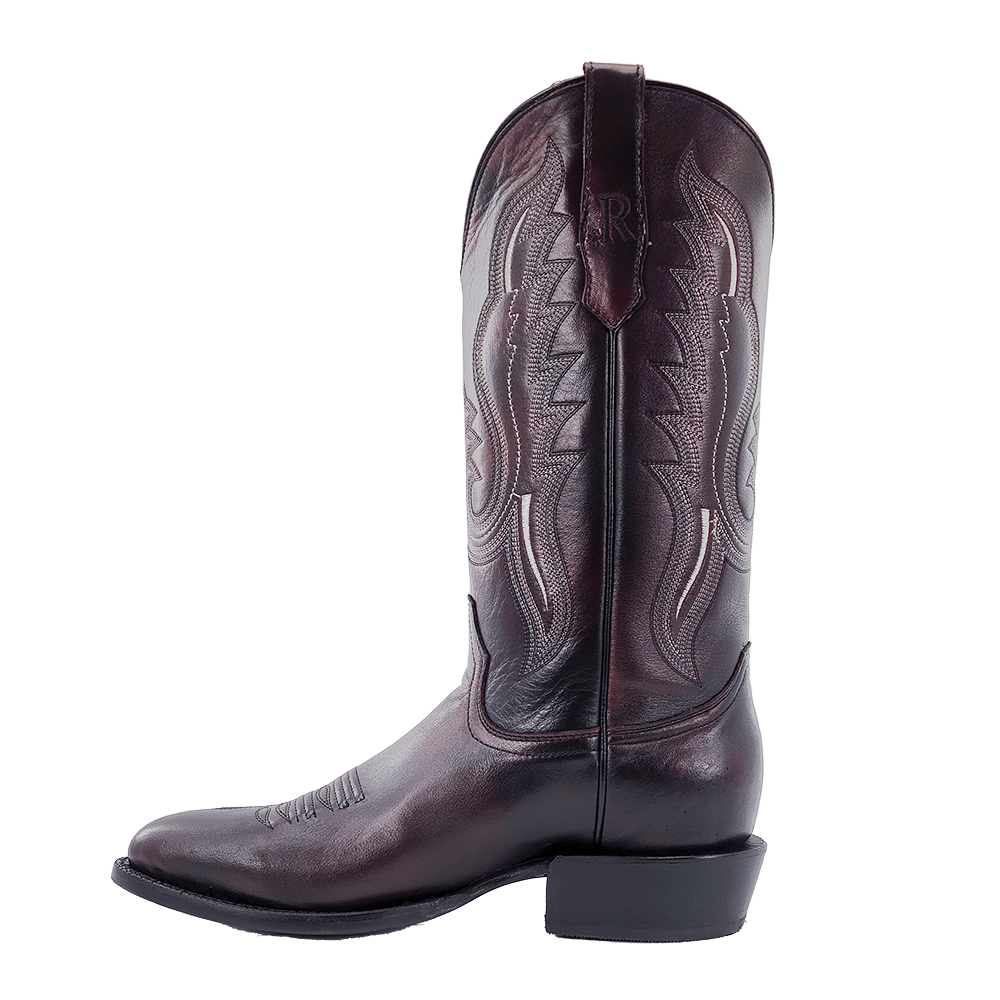 R WATSON BOOTS Boots R. Watson Men's Black Cherry Brush RW7008-3