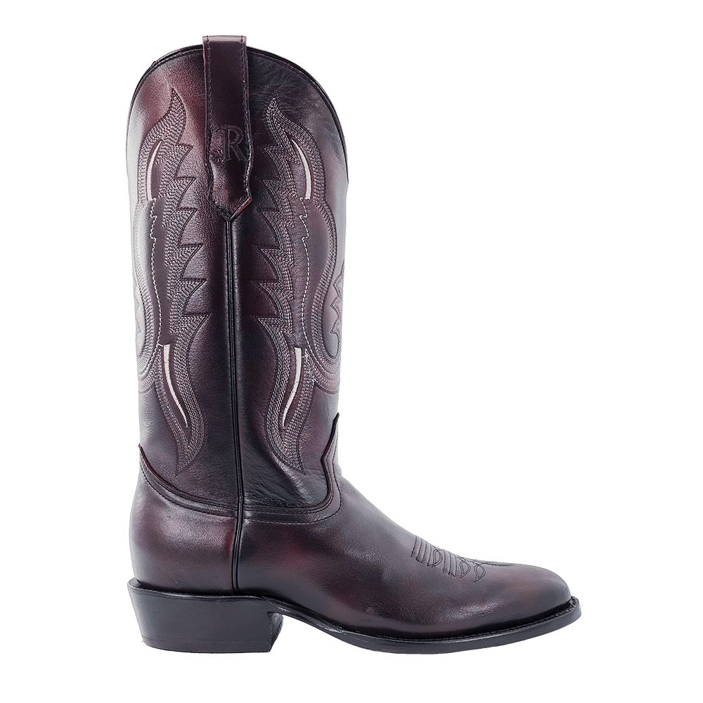 R Watson R. Watson Men's Black Cherry Brush Off Western Boots RW7008-3 – Russell ...