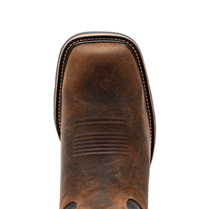 R WATSON BOOTS Boots R. Watson Men's Coffee Distressed Waterproof Steel Toe Work Boots RW1012-STWP