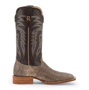 R WATSON BOOTS Boots R. Watson Men's Natural Ring Tail Lizard Exotic Cowboy Boots RW7900-2
