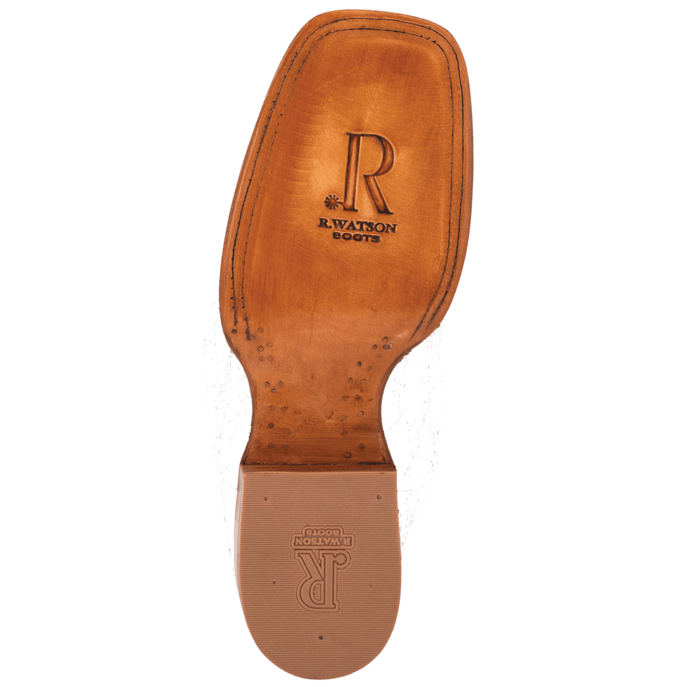 R WATSON BOOTS Boots R. Watson Men's Walnut Cowhide/Cognac Sinatra Western Boots RW8020-2