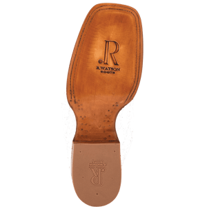R WATSON BOOTS Boots R. Watson Men's Walnut Cowhide/Cognac Sinatra Western Boots RW8020-2