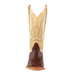 R WATSON BOOTS Boots R. Watson Women's Kanga Tabaco Full Quill Ostrich Exotic Western Boots RWL4301