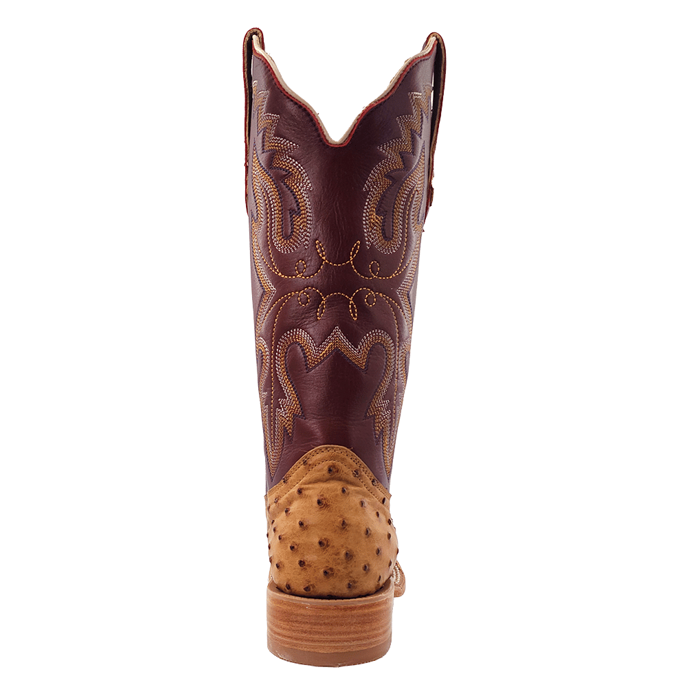 Womens ostrich cowboy shop boots