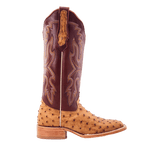 R WATSON BOOTS Boots R. Watson Women's Saddle Bruciato Full Quill Ostrich Western Boots RWL4304