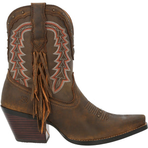 ROCKY BRANDS Boots Crush™ by Durango® Women's Roasted Pecan Western Bootie DRD0430