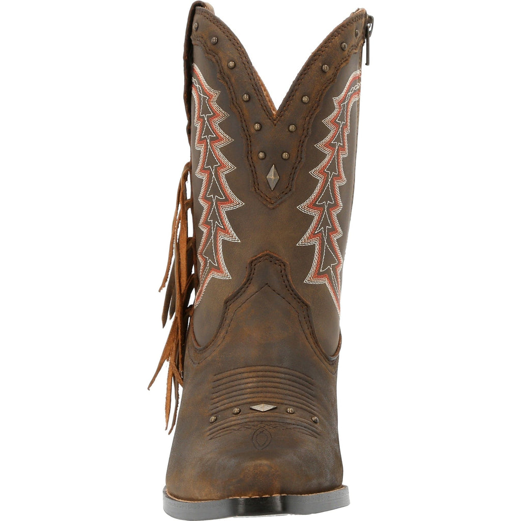 ROCKY BRANDS Boots Crush™ by Durango® Women's Roasted Pecan Western Bootie DRD0430