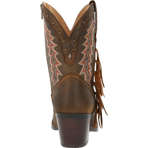 ROCKY BRANDS Boots Crush™ by Durango® Women's Roasted Pecan Western Bootie DRD0430