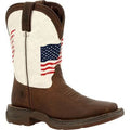 ROCKY BRANDS Boots Durango Kids Lil' Rebel Distressed Flag Western Boot DBT0234Y