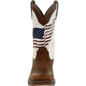 ROCKY BRANDS Boots Durango Women's Lady Rebel™ Distressed Flag Embroidered Western Boot DRD0394