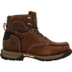 ROCKY BRANDS Boots Georgia Boot Men's Athens 360 Brown Waterproof Lace-Up Work Boots GB00439