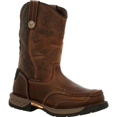 ROCKY BRANDS Boots Georgia Boot Men's Athens 360 Waterproof Pull-On Work Boots GB00441