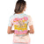 SIMPLY SOUTHERN Shirts Simply Southern Women's "Cheer Up Buttercup" Tie Dye SS Tee
