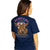 SIMPLY SOUTHERN Shirts Simply Southern Women's Midnight Dark Blue "Red, White & Moo" SS Tee