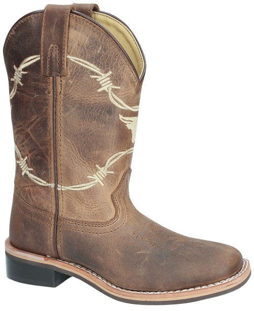Smoky Mt Boots Boots Smoky Mountain Child's Logan Square Toe Brown Western Boots 3923C