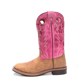 Smoky Mt Boots Boots Smoky Mountain Children's Girls Pink Cowboy Boots 3920C
