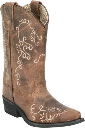 Smoky Mt Boots Boots Smoky Mountain Girls Youth Jolene Brown Western Boots 3754Y