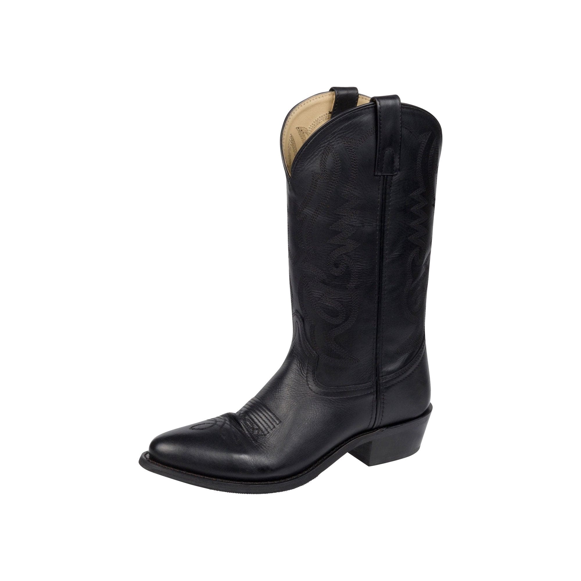 Smoky Mountain Men's Denver Black Leather Western Boots 4032