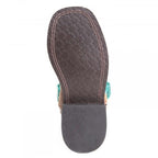 Smoky Mt Boots Boots Smoky Mountain Youth Jesse Brown/Turquoise Western Boots 3851Y