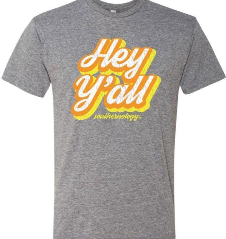 Southernology Shirts Southernology Women's Hey Y’all Retro Tee