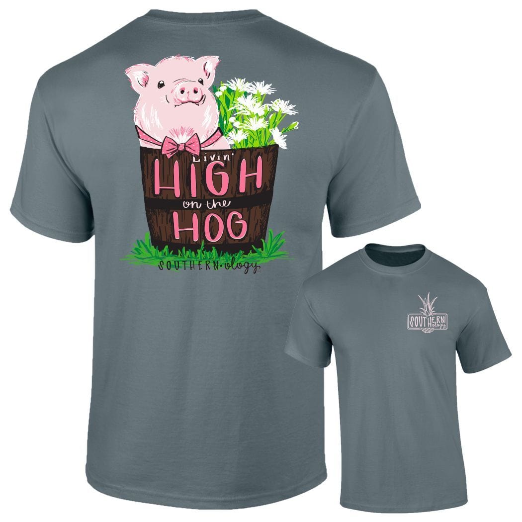 Southernology Shirts Southernology Women's High On The Hog Tee