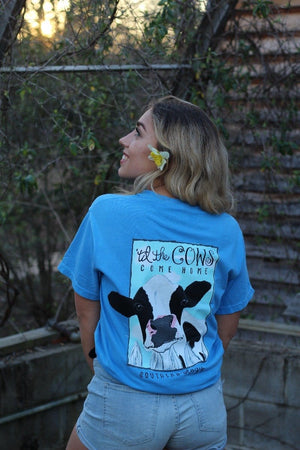 Southernology Shirts Southernology Women's Til The Cows Come Home Tee