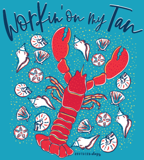 Southernology Shirts Southernology Women's Workin’ On My Tan Tee