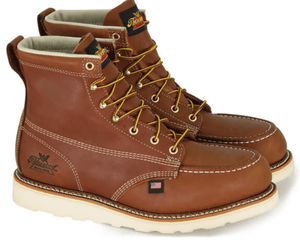Thorogood Boots Thorogood Men’s American Heritage Tobacco Steel Toe Maxwear Wedge Work Boots 804-4200