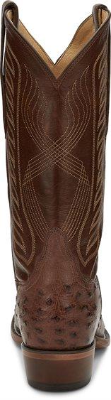 TONY LAMA Boots Tony Lama Mccandles Kango Tobacco Full Quill Ostrich Boot 8256