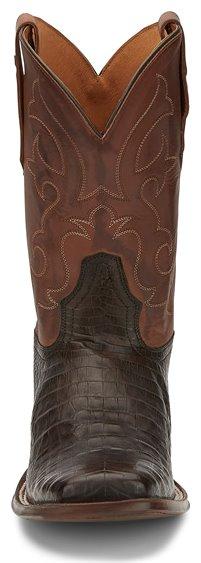 TONY LAMA Boots Tony Lama Men's 1911 Canyon Brown Caiman Belly Cowboy Boots TL5251