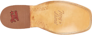 Tony Lama Boots Tony Lama Men's 1911 Jinglebob Cognac Safari Brown Western Boots TL3020
