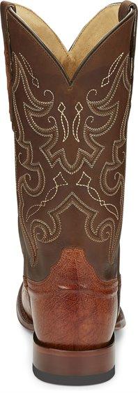 TONY LAMA Boots Tony Lama Men’s 1911 Patron Saddle Brown Smooth Ostrich Cowboy Boot TL5375