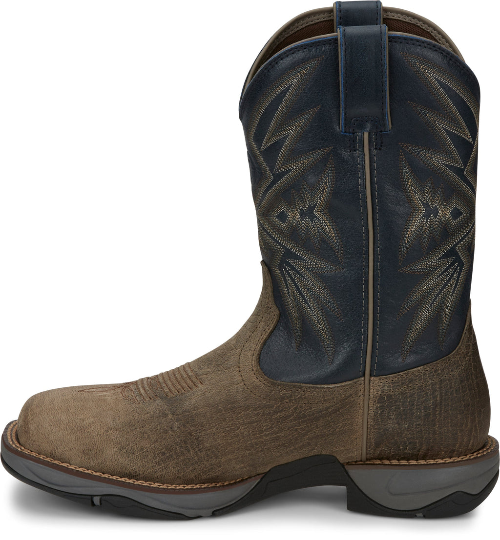 Tony Lama Boots Tony Lama Men's 3R™ Bartlett Stone Brown Steel Toe Work Boots RR3361