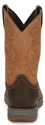 TONY LAMA Boots Tony Lama Men's 3R Junction Dusty Steel Toe Brown Work Boots RR3350