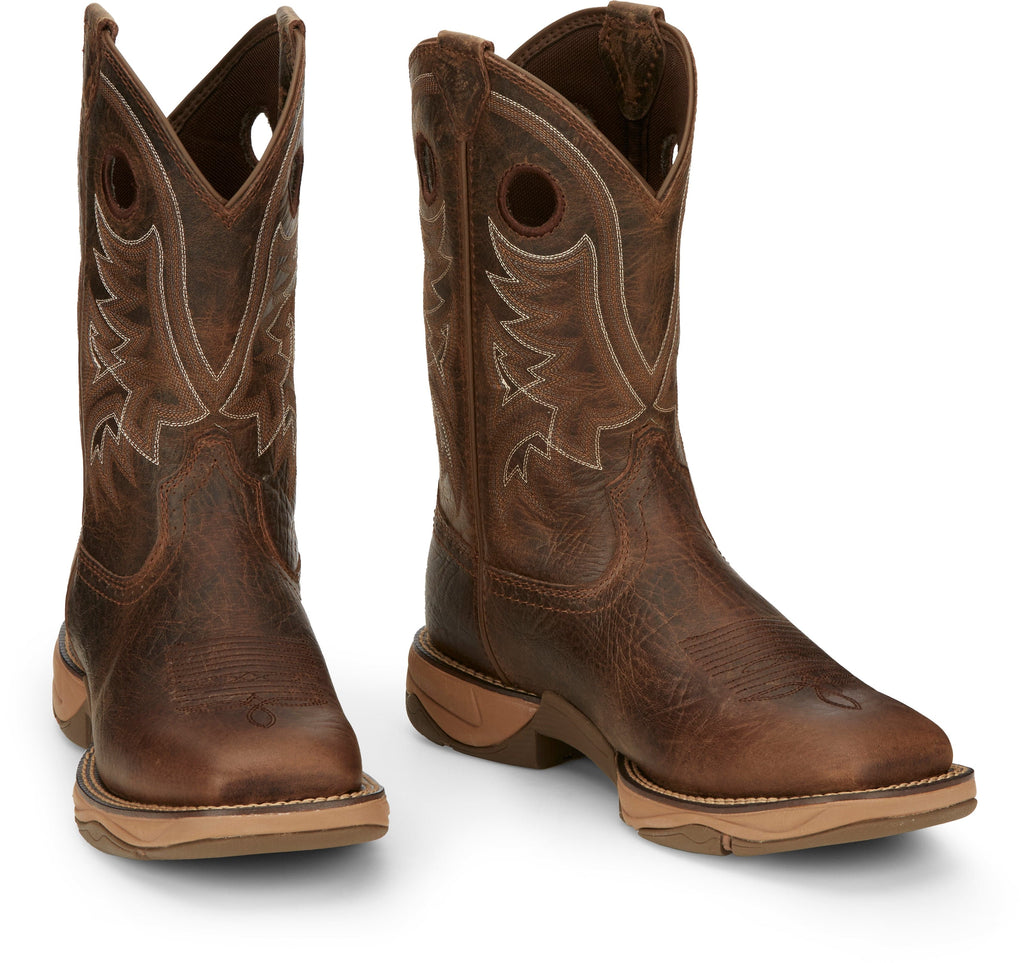 Tony Lama Boots Tony Lama Men's 3R® Rasp Tumbleweed Brown Western Work Boots RR3364