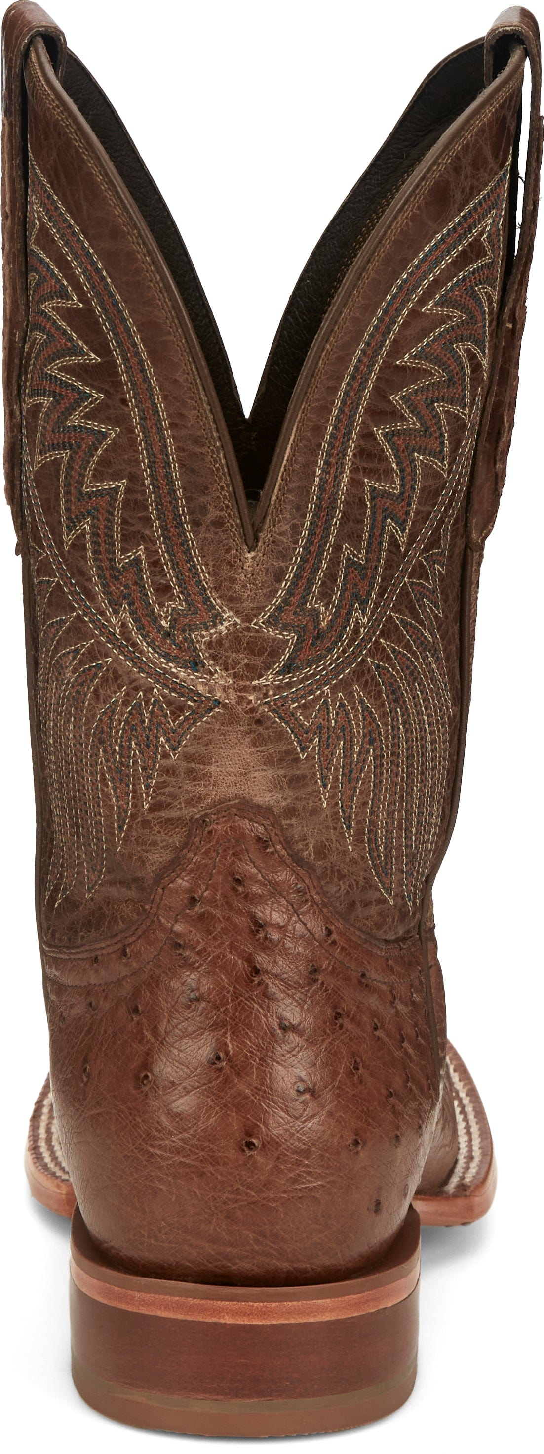 邦楽 SutudioLama LamaOS Men's Tony Lama Alamosa Western Ostrich Leather Boot SA6102