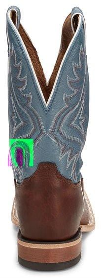 TONY LAMA Boots Tony Lama Men's Americana Avett Blue Western Boots 7955