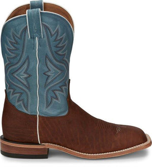 TONY LAMA Boots Tony Lama Men's Americana Avett Blue Western Boots 7955