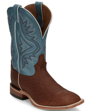 TONY LAMA Boots Tony Lama Men's Americana Avett Blue Western Boots 7955