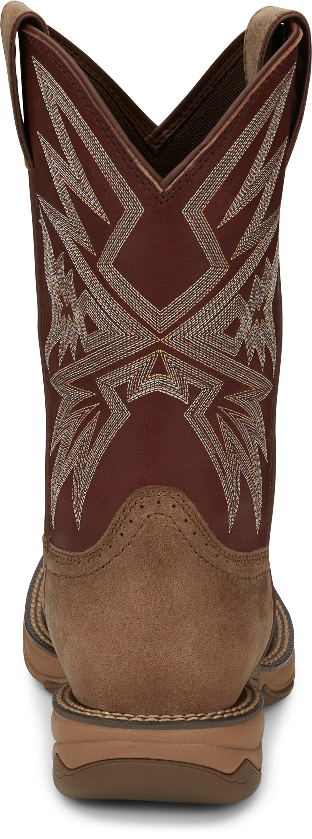 Tony Lama Boots Tony Lama Men's Bartlett Amber 11" Wide Square Steel Toe Work Boot RR3359