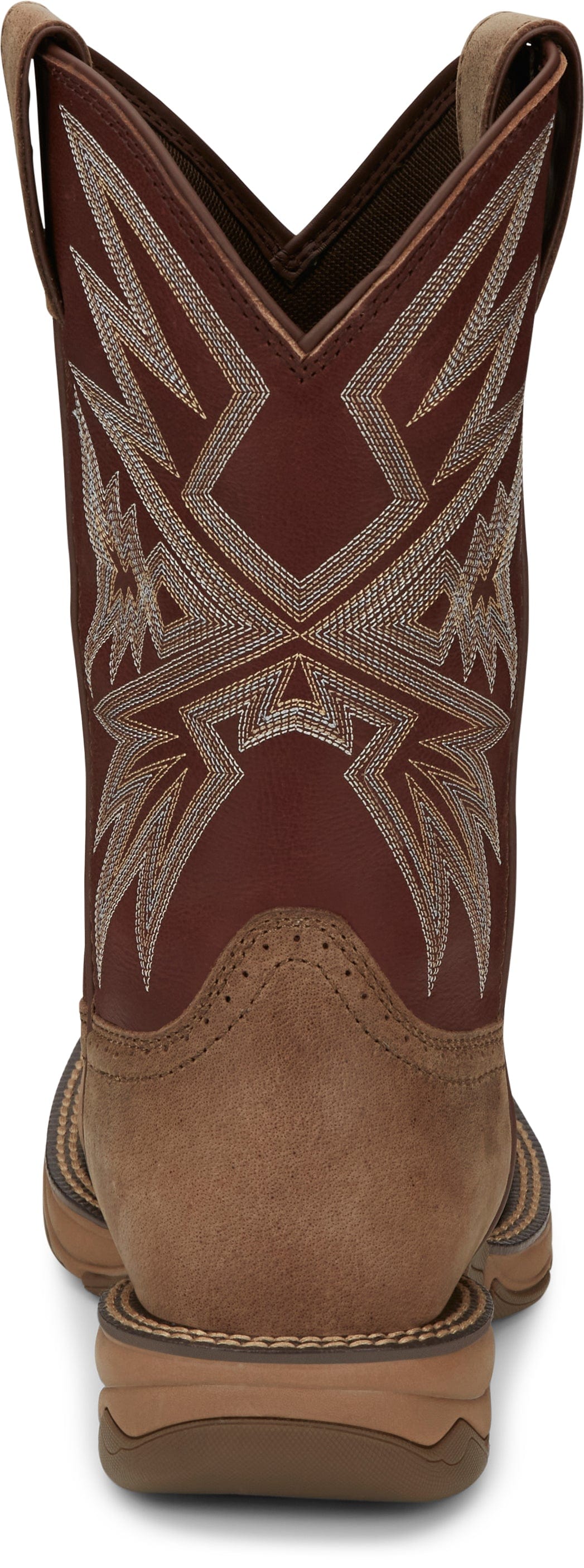 Tony Lama Boots Tony Lama Men's Bartlett Amber 11" Wide Square Steel Toe Work Boot RR3359