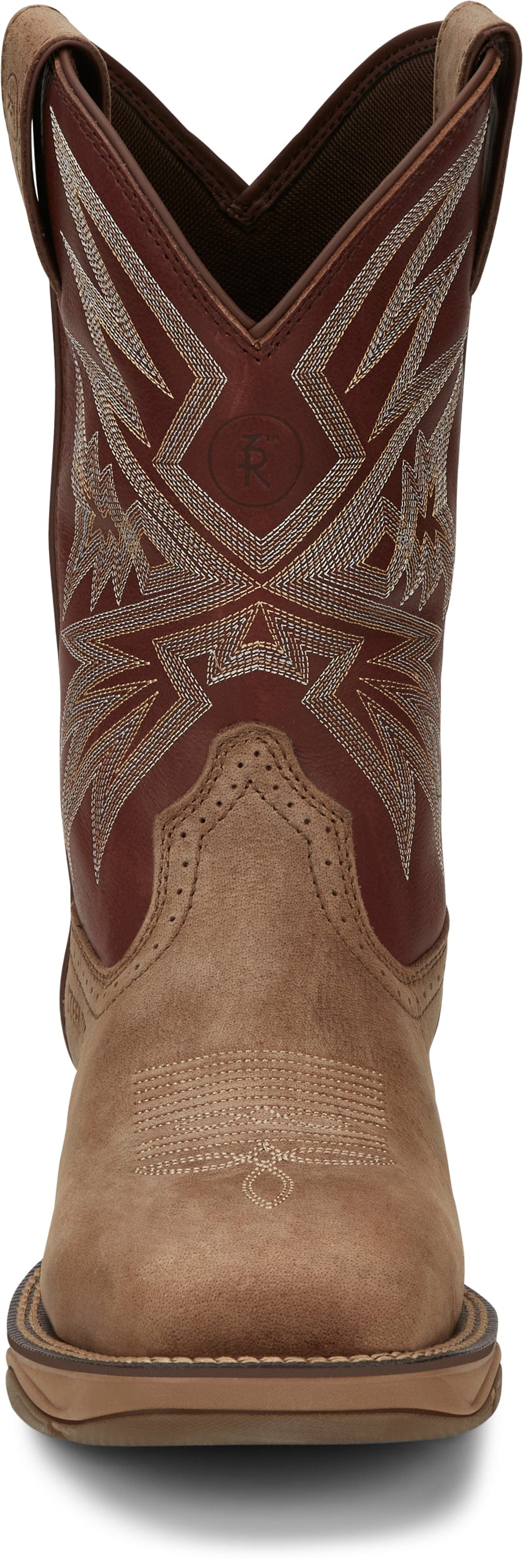 Tony Lama Boots Tony Lama Men's Bartlett Amber 11" Wide Square Steel Toe Work Boot RR3359