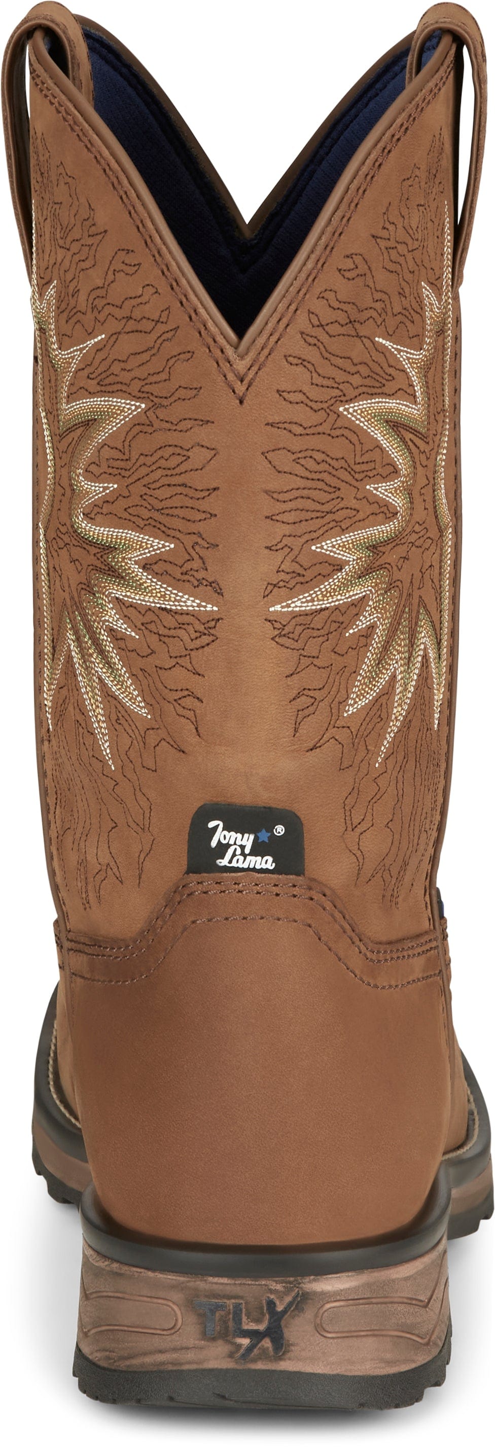 TONY LAMA Boots Tony Lama Men's Boom Saddle Brown Cowhide Composite Toe Work Boots TW3413