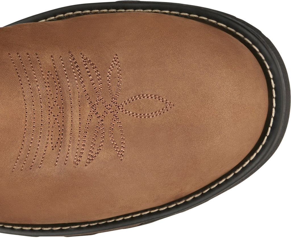 TONY LAMA Boots Tony Lama Men's Boom Saddle Brown Cowhide Composite Toe Work Boots TW3413