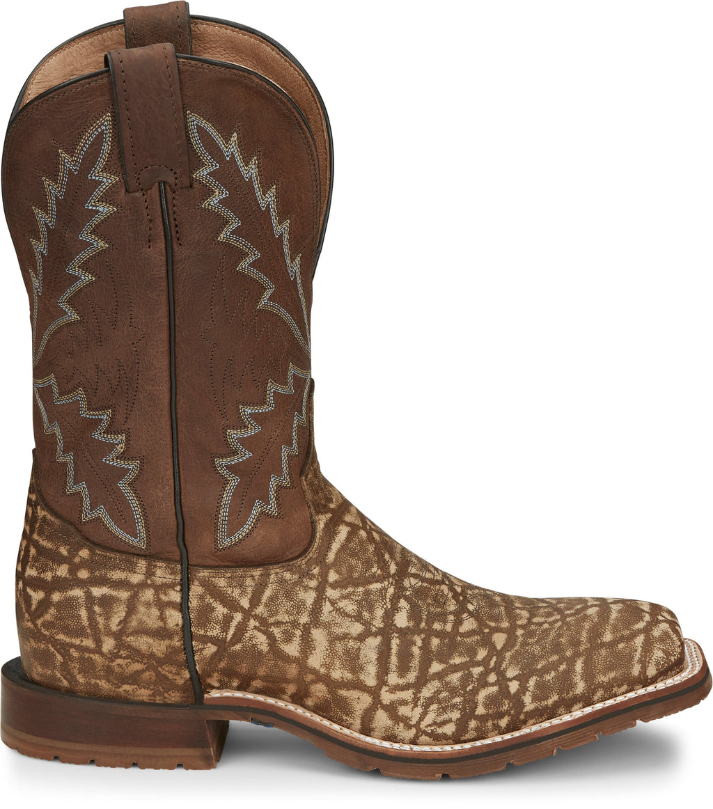 TONY LAMA Boots Tony Lama Men's Bowie Taupe Western Boots XT5103