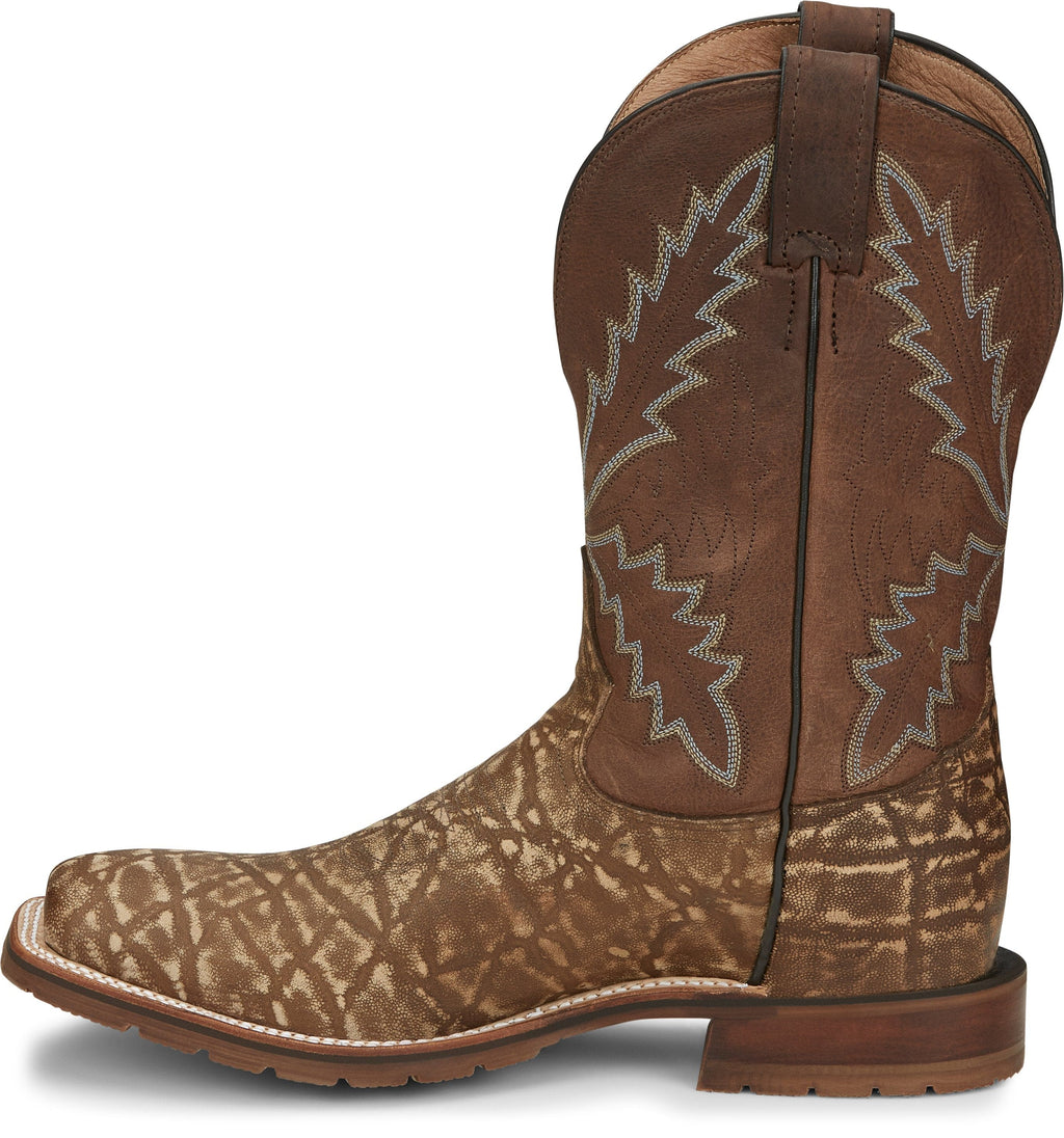 TONY LAMA Boots Tony Lama Men's Bowie Taupe Western Boots XT5103